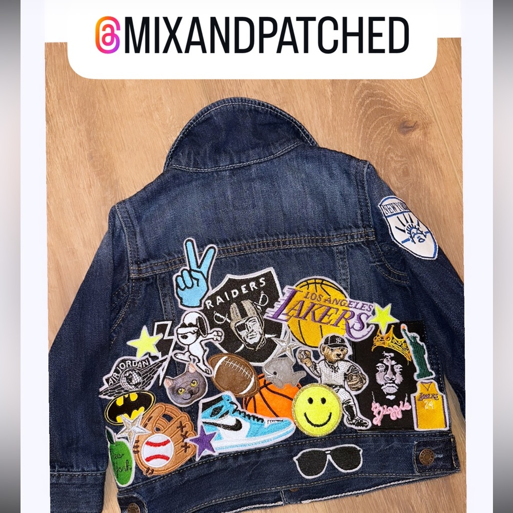 NWT Mix and Patched custom jackets